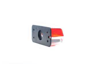 Lampă poziție roșu-albă cu prindere cu șurub