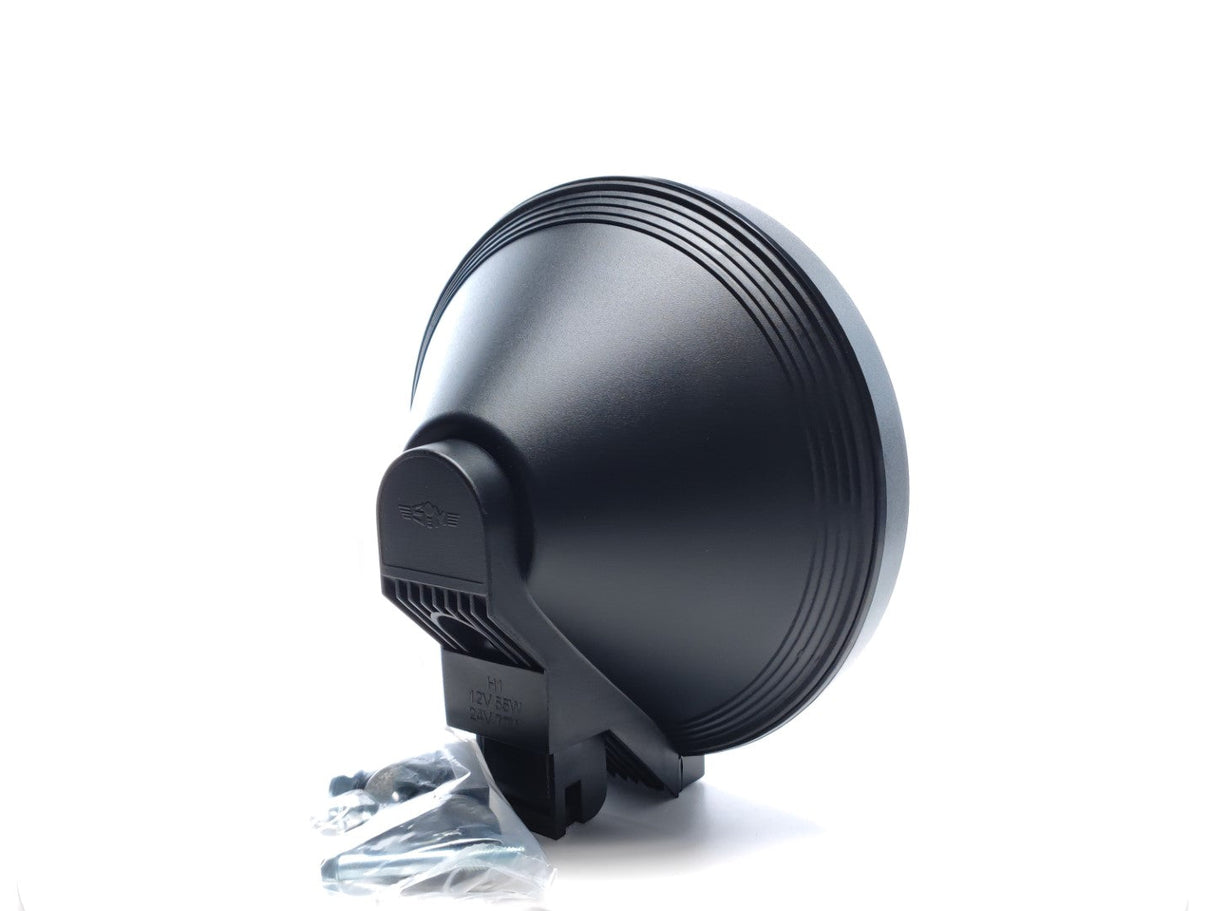 Round Driving Lamp with White Position Light, 223mm