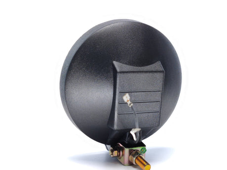 Faro largo alcance circular con lente blanca y bombilla H3 de 12V, 160 mm