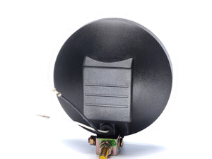 Round Spotlight with White Lens, 12V Bulb, 160 mm