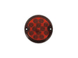 Luz antiniebla trasera LED redonda universal
