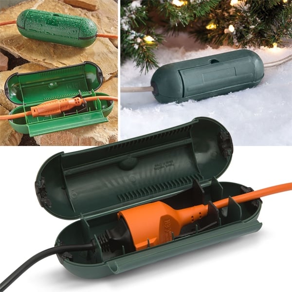 Outdoor Extension Cord Connector Cover