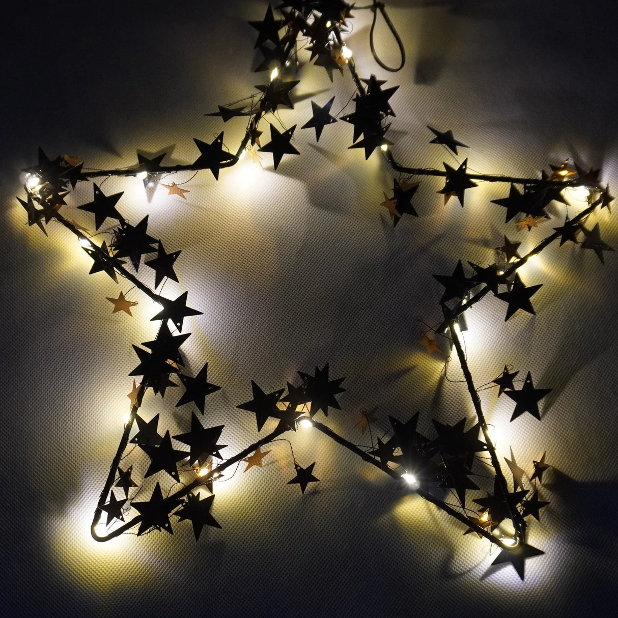 Stella di Natale decorativa a LED per interni