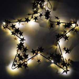 Stella di Natale decorativa a LED per interni
