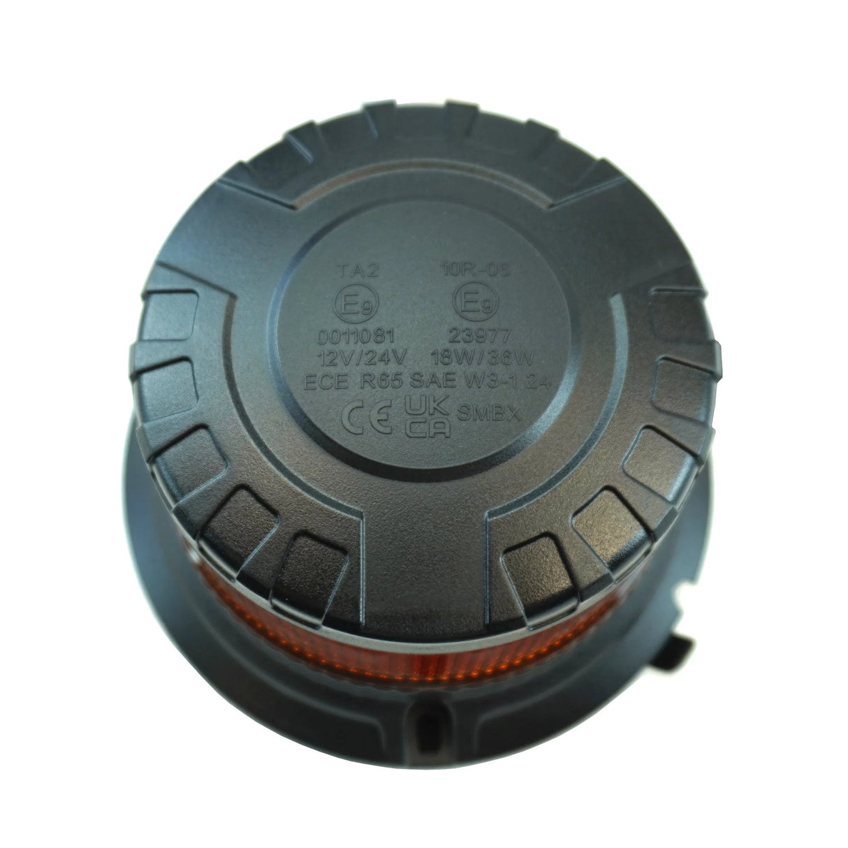 Lampă de avertizare LED galbenă cu fixare magnetică și alimentare la brichetă auto