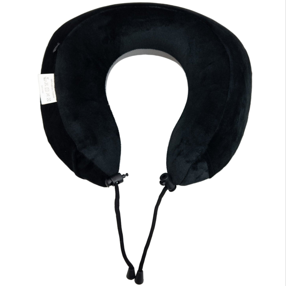 Pernă cervicală ergonomică gri-negru cu spumă cu memorie