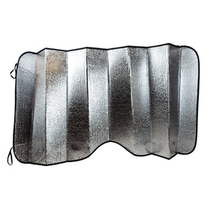 Protecție parbriz aluminiu XL – 72x145 cm, anti-soare și anti-îngheț