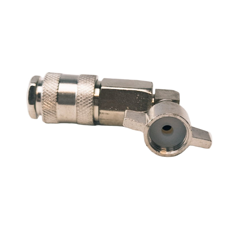 Quick-Connect Fitting for Air Tank Valve