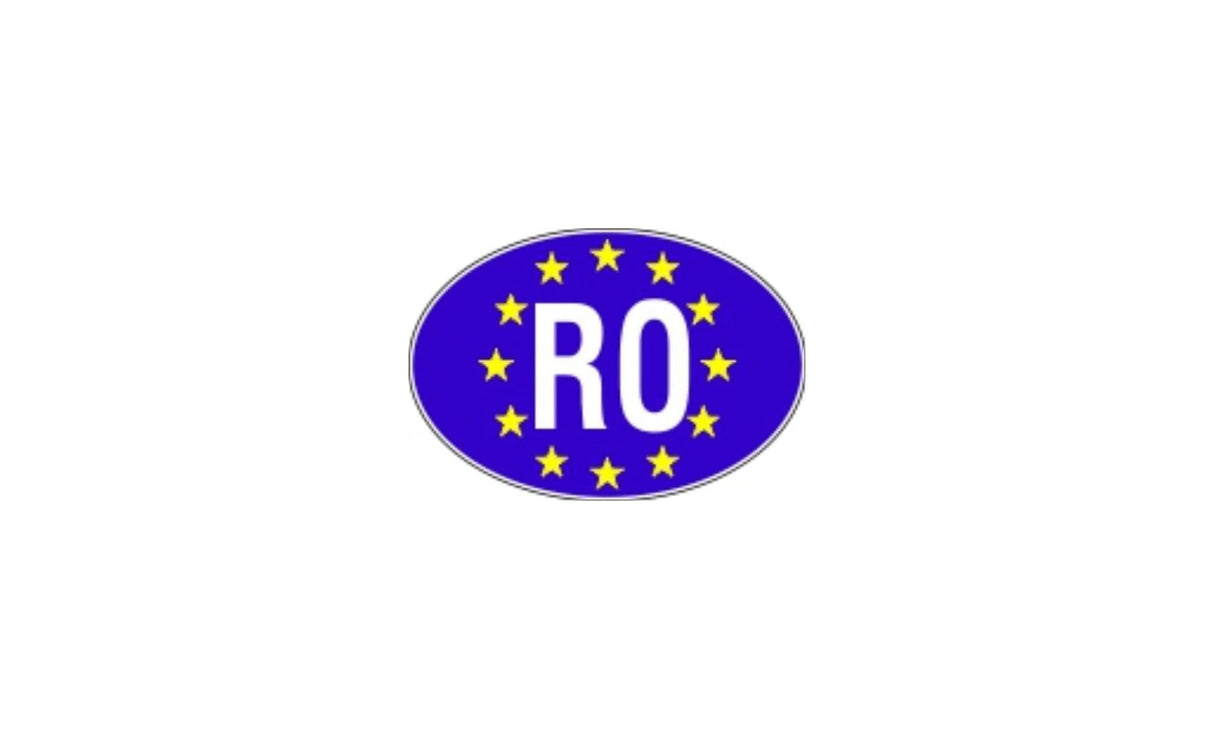 Romania EU Country Code Sticker (RO)