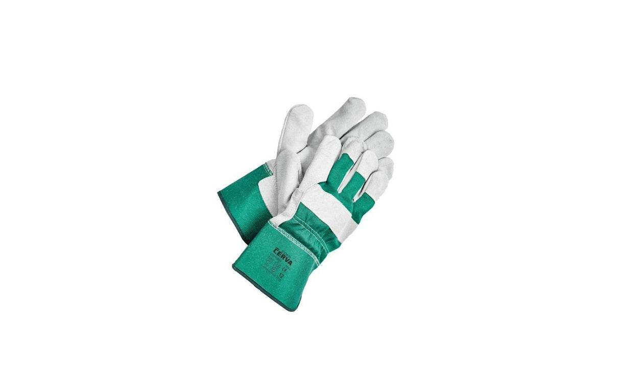 Work Safety Gloves - Extra Large Size 12 (Green)
