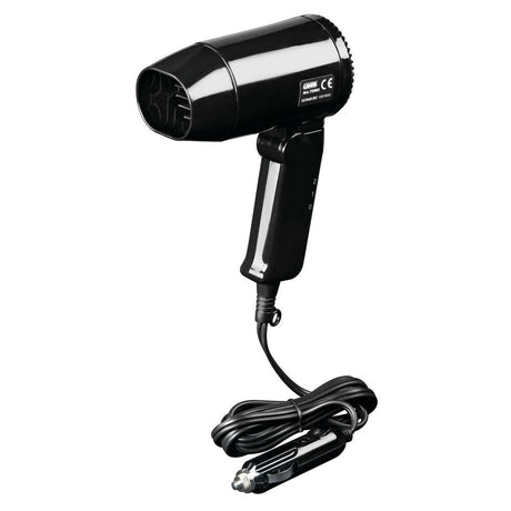 12V Car Cigarette Lighter Hair Dryer, 180W, Foldable