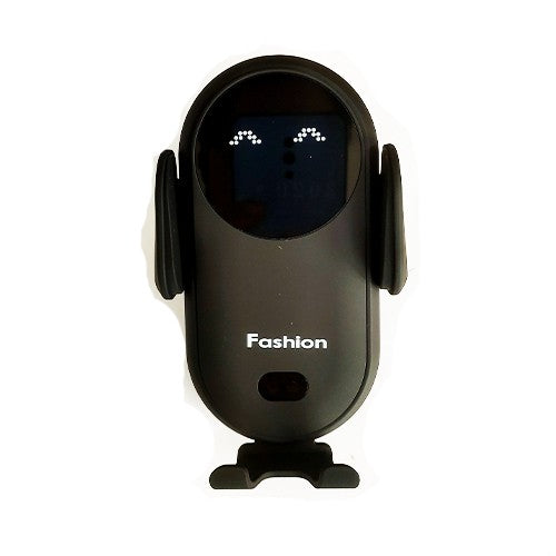 Support téléphone pour grille d’aération avec fermeture automatique et chargeur sans fil