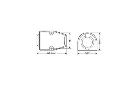 Водоустойчив монтажен гнездо за запалка