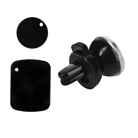 Support téléphone magnétique pour grille d'aération de voiture