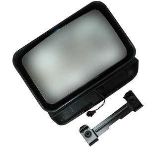 Heated Ramp Mirror with Metal Ring for Iveco – 284x185mm