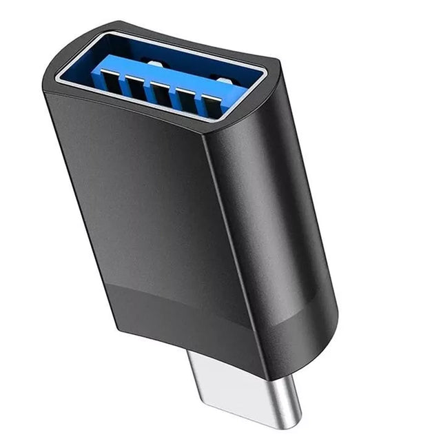 Адаптер HOCO UA17 USB Type-C (мъжки) към USB 3.0 (женски), черен
