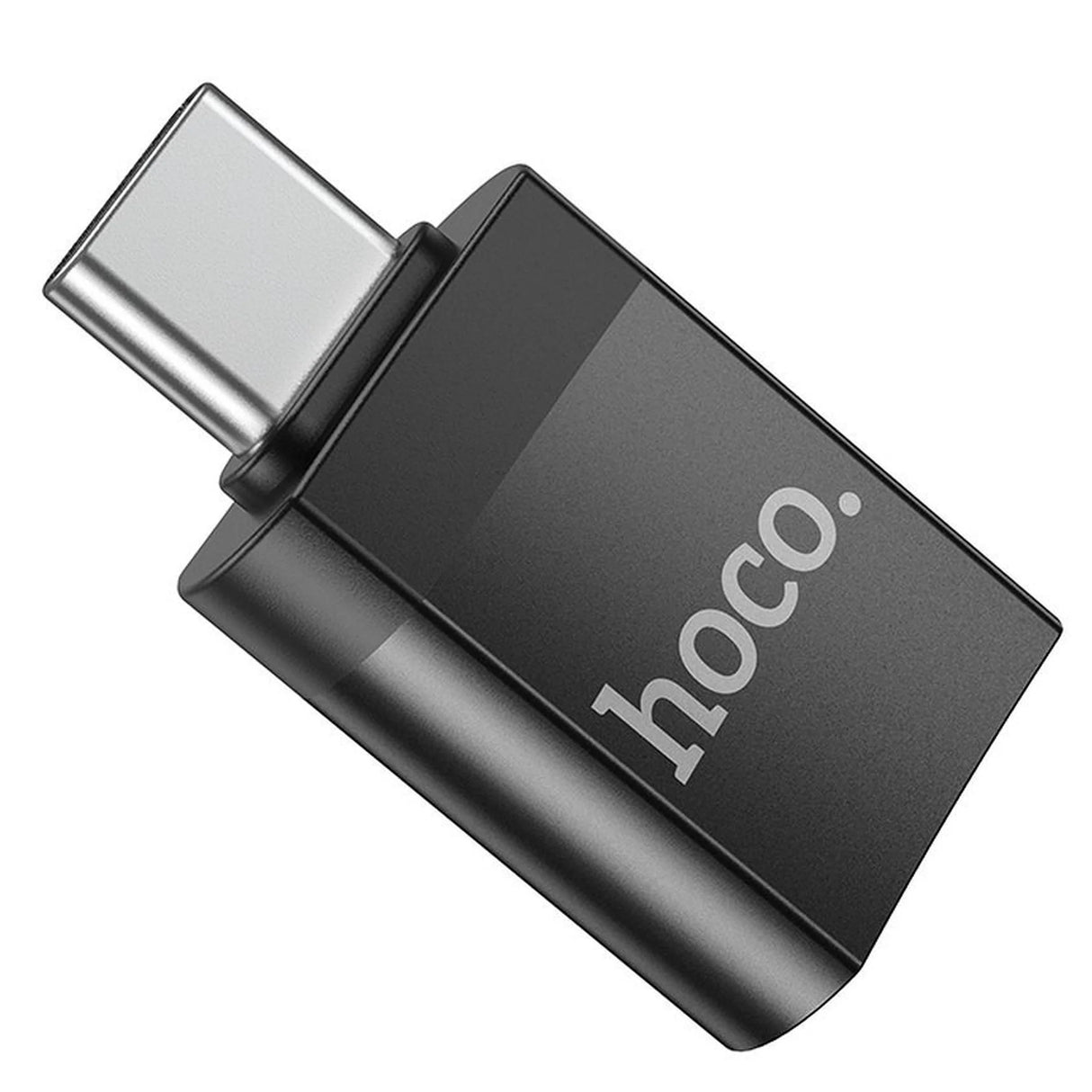 Адаптер HOCO UA17 USB Type-C (мъжки) към USB 3.0 (женски), черен