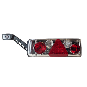 Rear Lamp for Kögel with Triangular Reflector and LED Rubber Lamp