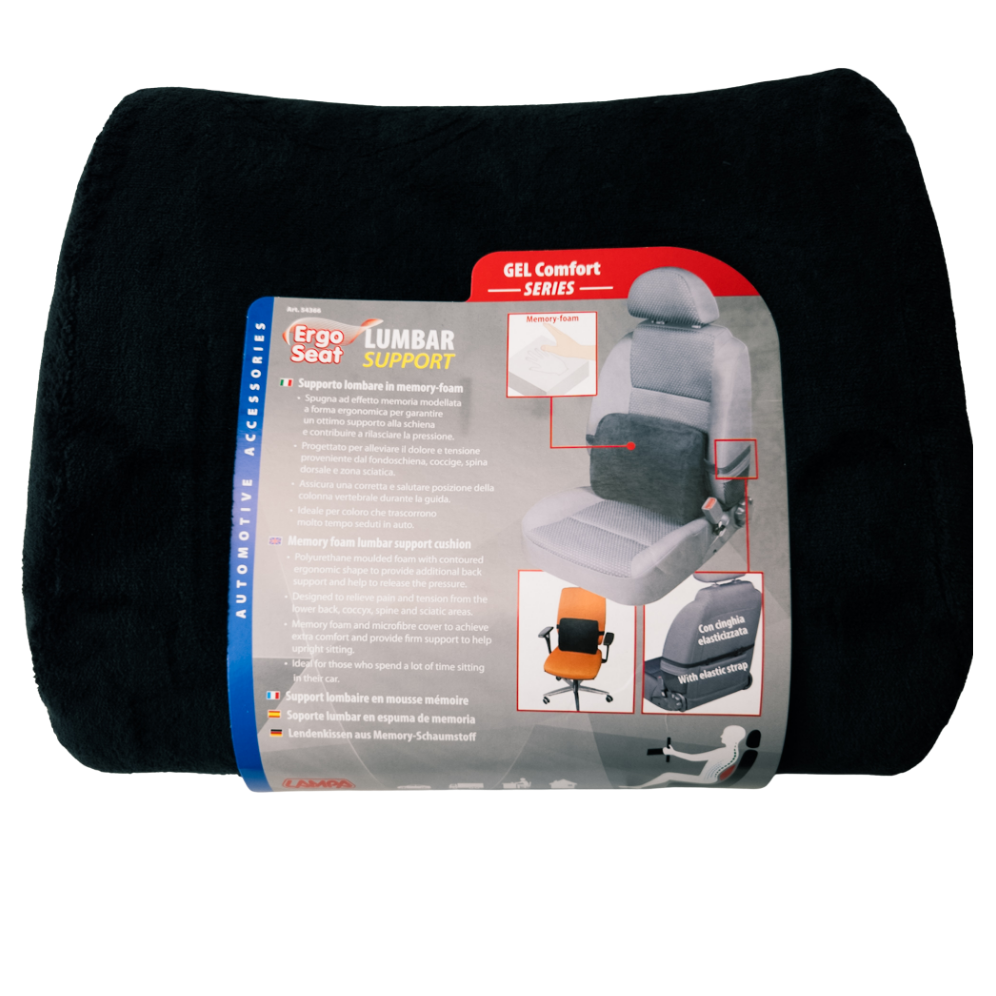 Ergonomic Lumbar Support with Memory Foam