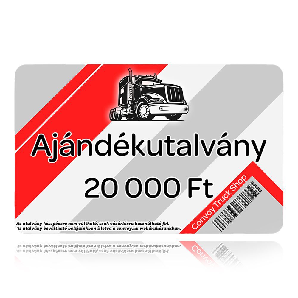 Geschenkgutschein für Convoy Truck Shop & Online-Shop