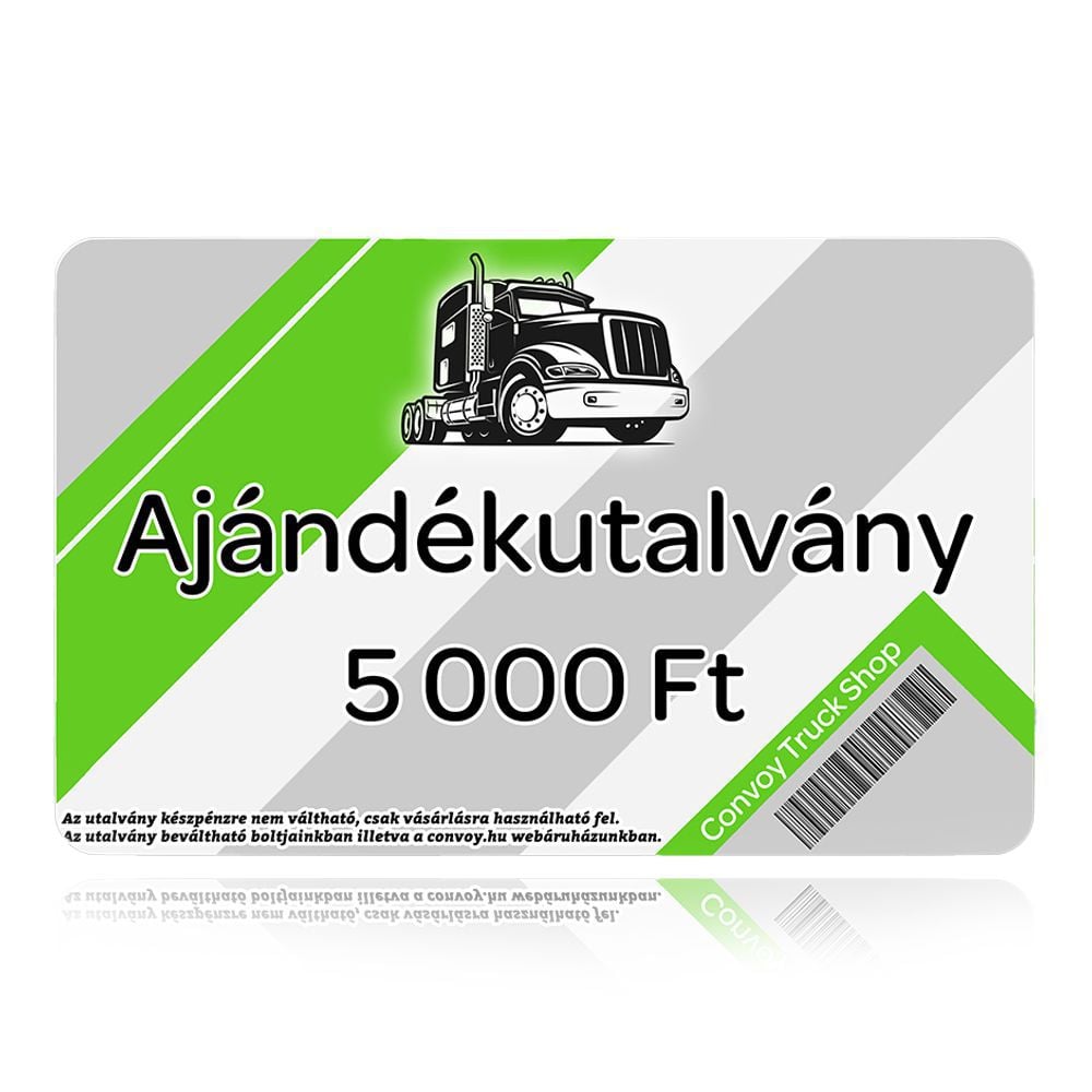 Geschenkgutschein für Convoy Truck Shop & Online-Shop