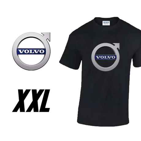 T-shirt Volvo in cotone 100% - Nero