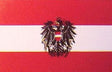 Large Austria Flag with Coat of Arms (90x150cm)