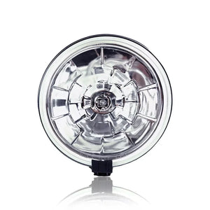 Round Spotlight with White Lens, 12V Bulb, 160 mm