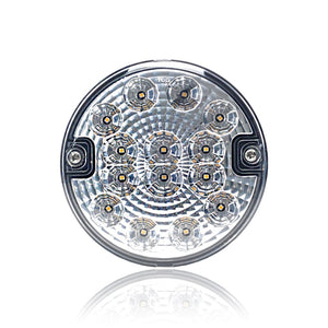 Feu de recul LED rond grand format 12/24V