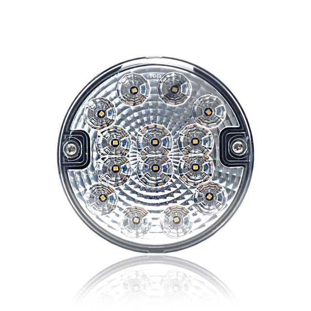 Feu de recul LED rond grand format 12/24V